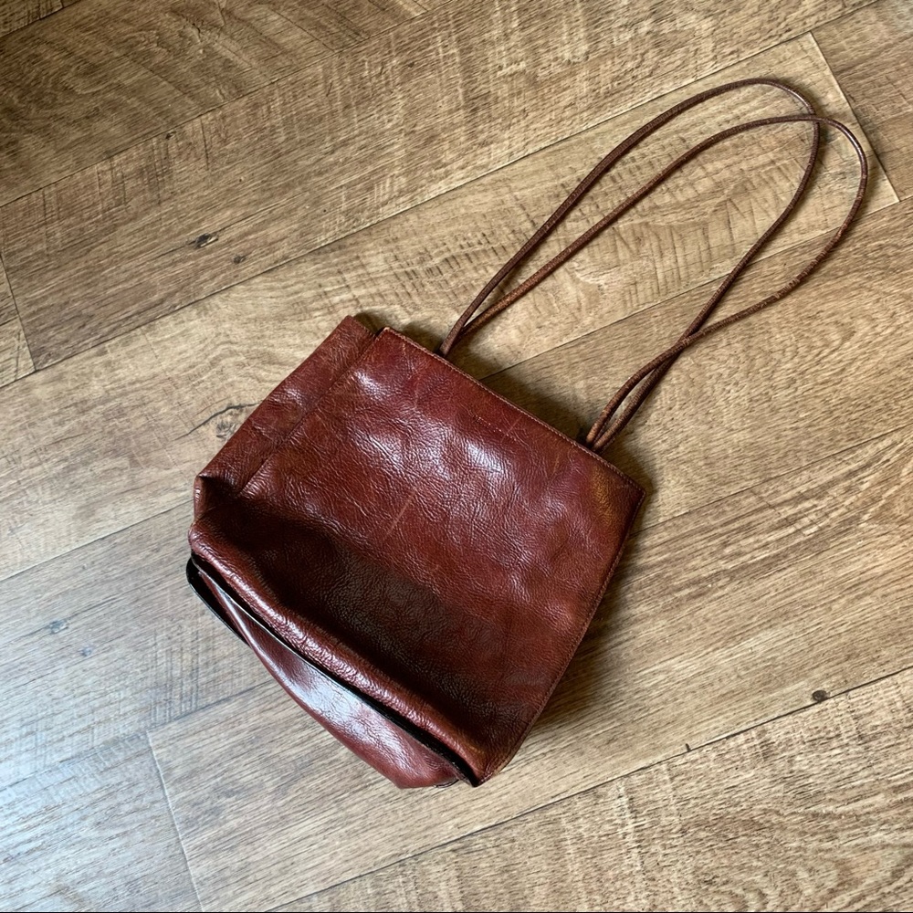 Wilsons Leather pelle studio 90s tote purse